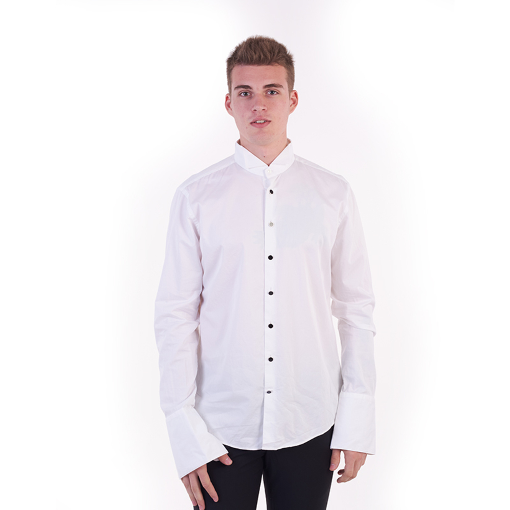 Network Shirt Men size L White